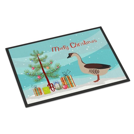 Carolines Treasures Chinese Goose Christmas Indoor or Outdoor Mat - 18 x 27 in. BB9263MAT